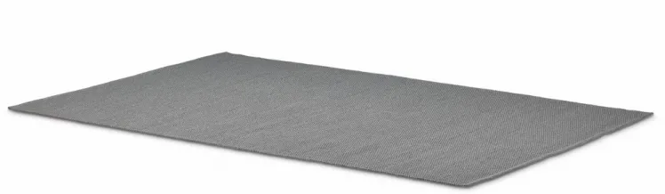 DEDON VID Teppich Solid, light gray 124 Light gray, 300x200cm